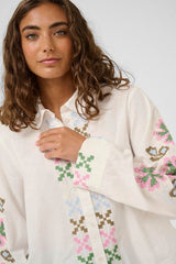 Culture breezy Shirt - Spring Gardenia
