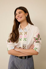 Culture breezy Shirt - Spring Gardenia
