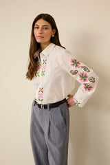 Culture breezy Shirt - Spring Gardenia