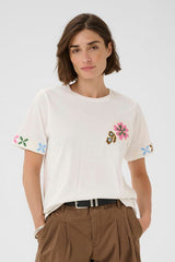 Culture Barma Amora T-shirt - Spring Gardenia