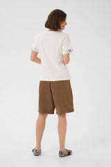 Culture Barma Amora T-shirt - Spring Gardenia