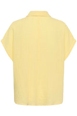 Culture Myra Elina SS Shirt - Yellow
