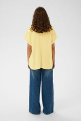 Culture Myra Elina SS Shirt - Yellow
