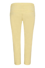Culture Brita Copped Pants - Lemon Meringue