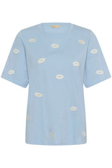 Culture Kissy T-shirt - Powder Blue