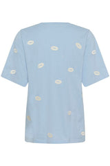 Culture Kissy T-shirt - Powder Blue
