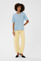Culture Kissy T-shirt - Powder Blue