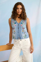 Culture Tali Ami Jeans - Spring Gardenia