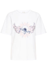 Pulz Jeans Bethany T-Shirt - White