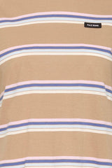 Pulz Jeans Blake T-shirt - Dune Strip