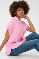 Culture Myra Elina SS Shirt - Lilac Sachet