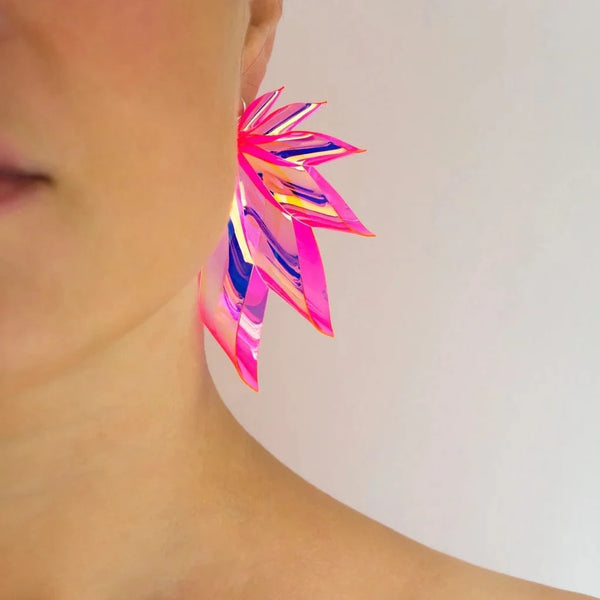 By Fossdal The Wings - Gold/Rainbow Neon Pink