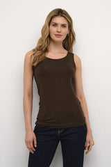 Culture Poppy Tank Top - Brown