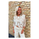 Tim & Simonsen Gudrun Lace Top - White