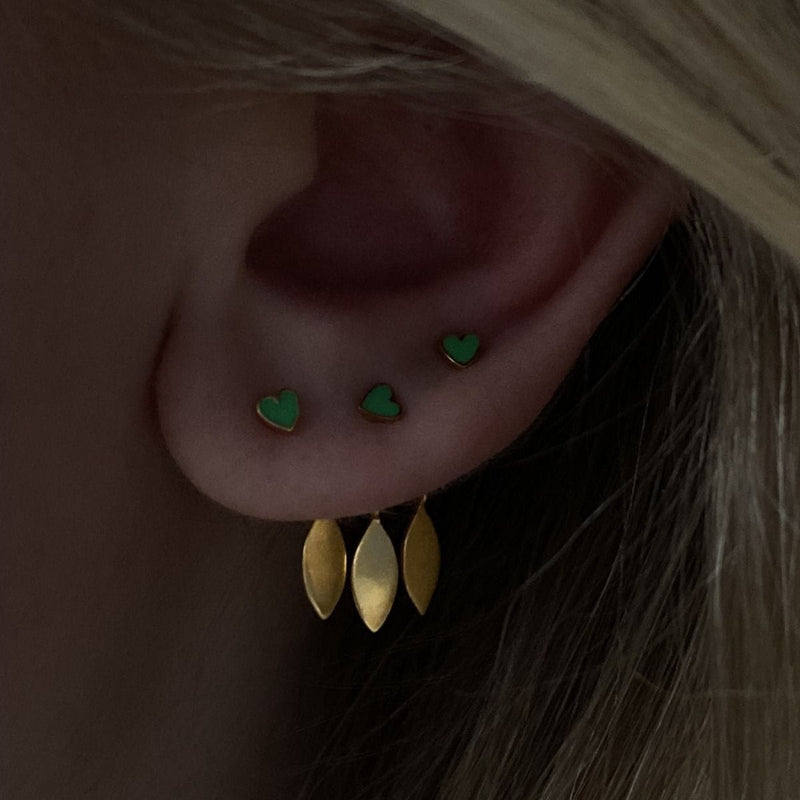 Stine a Petit Love Heart - Grass