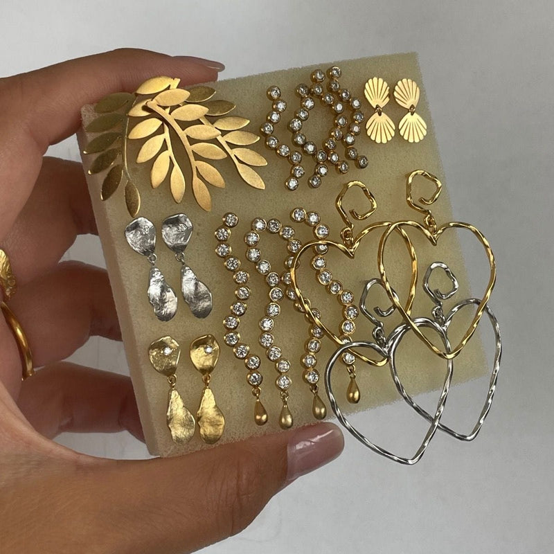 Stine a Funky Heart Earring