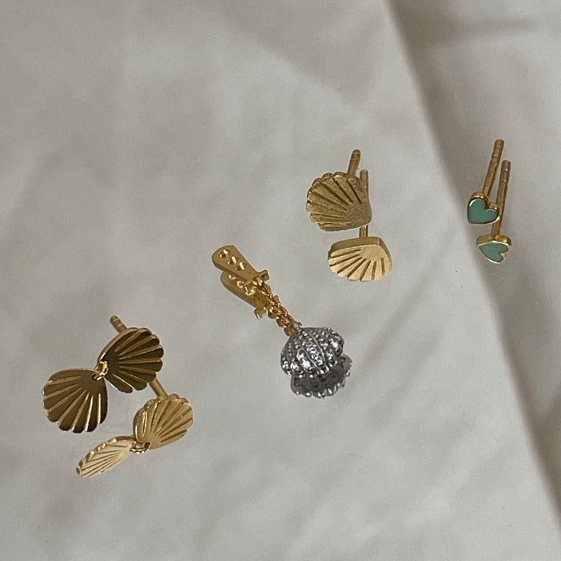 Stine a Petit Love Heart - Grass