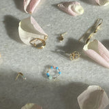 Stine A Long Twisted Hammered Earring Whith Chain