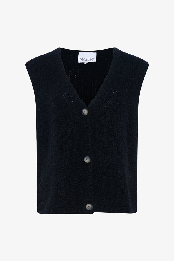 Noella Jacey Knit Vest - Black