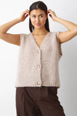 Noella Jacey Knit Vest - Oatmeal