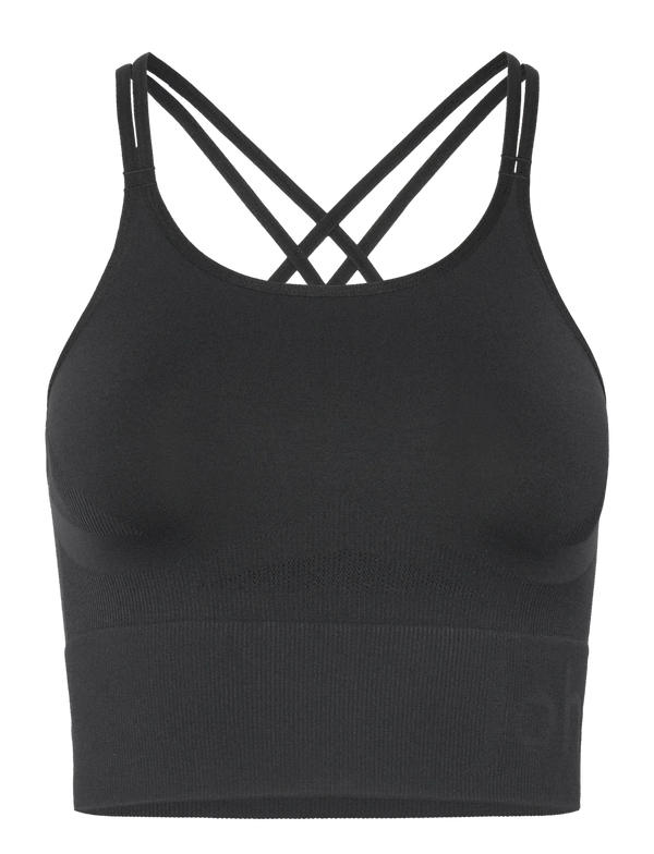 Johaug Sculpt Seamless Strap Top - True Black