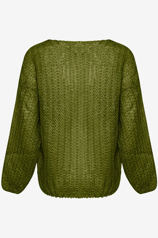 Noella Joseph Knit Sweather - Army Green