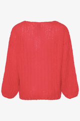 Noella Joseph Knit Sweater - Bright Red