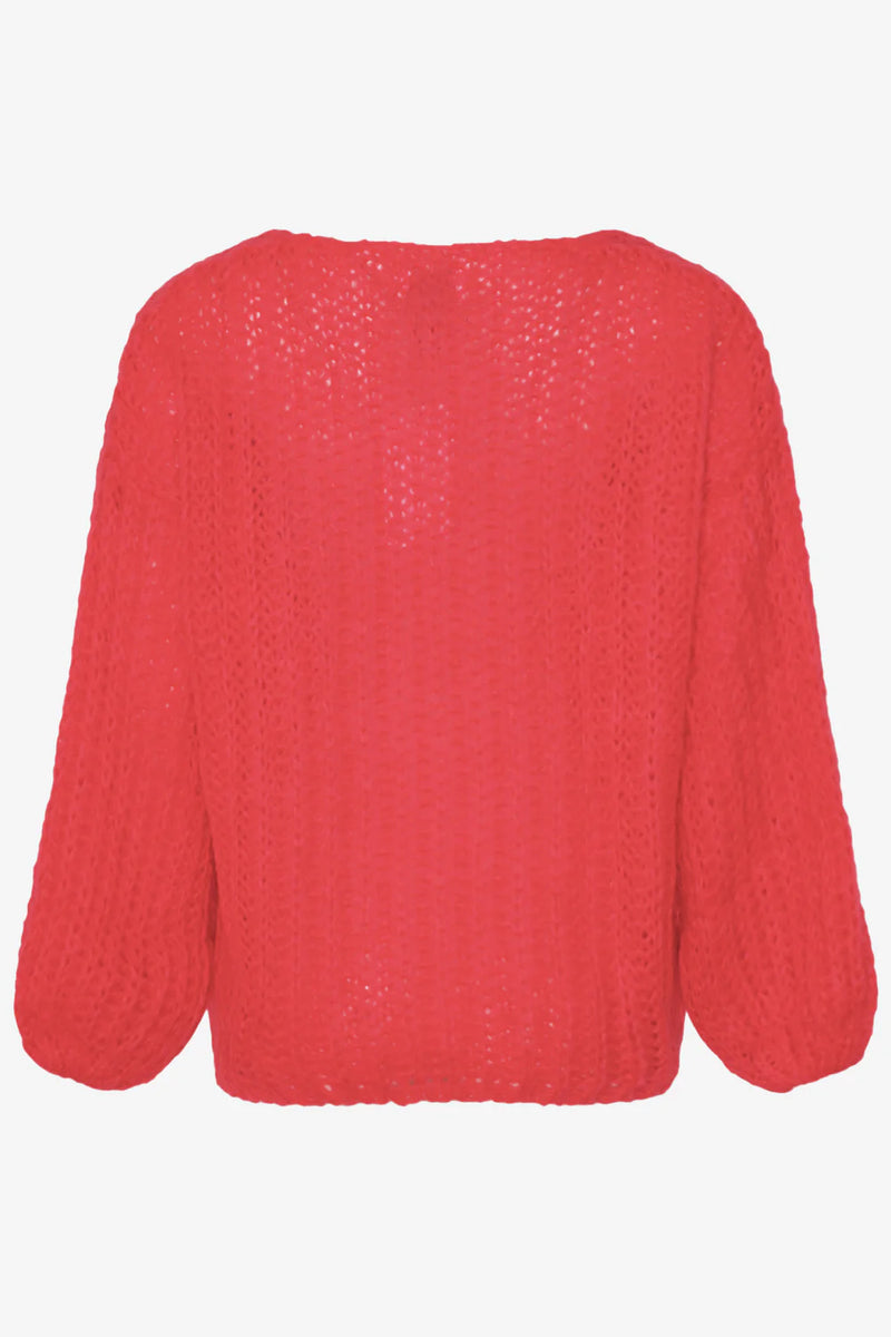 Noella Joseph Knit Sweater - Bright Red