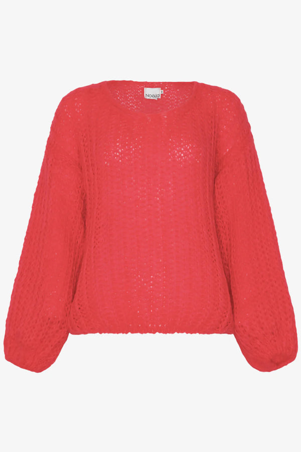 Noella Joseph Knit Sweater - Bright Red