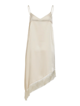 Vila Erum Fringes Slips Dress - Birch