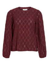 Vila Asta O-Neck L/S Top - Port Royale