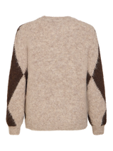 Vila Tora O-neck L/S Jacquard Knit