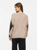 Vila Tora O-neck L/S Jacquard Knit