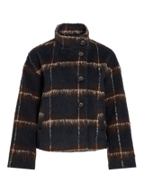 Vila Melon L/S Check Jacket
