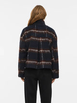 Vila Melon L/S Check Jacket