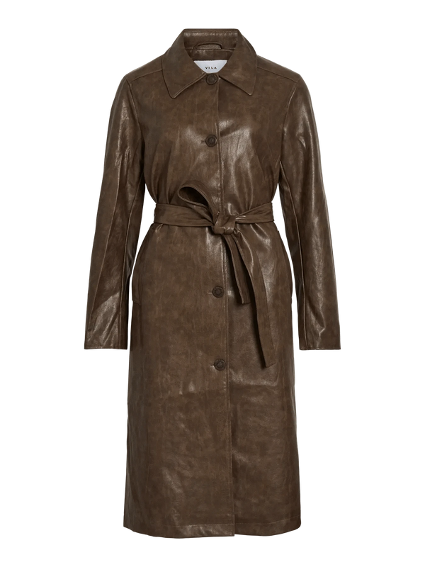 Vila Kajsa L/S Coated Jacket