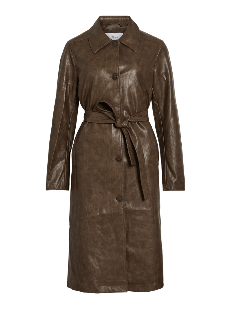 Vila Kajsa L/S Coated Jacket