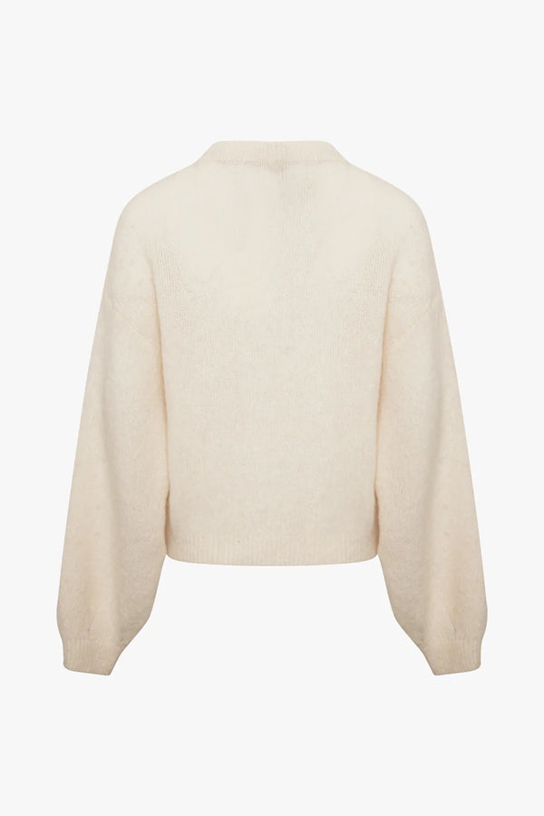 Noella Kea Knit Cardigan - Oyster