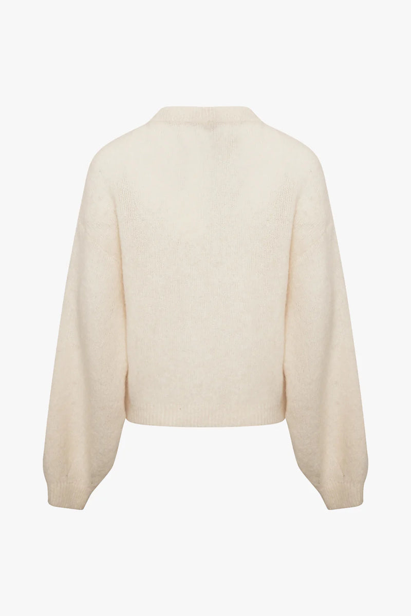 Noella Kea Knit Cardigan - Oyster