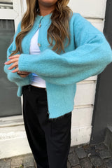 Noella Kea Knit Cardigan - Daydream Blue