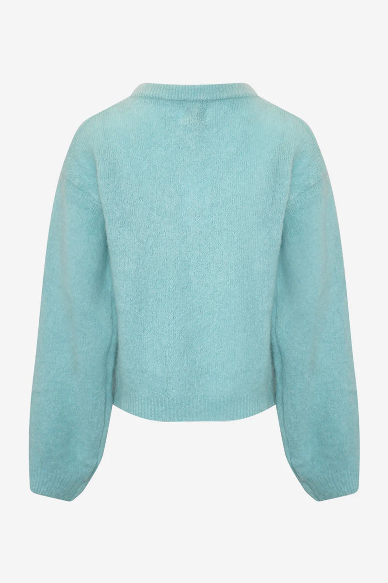 Noella Kea Knit Cardigan - Daydream Blue