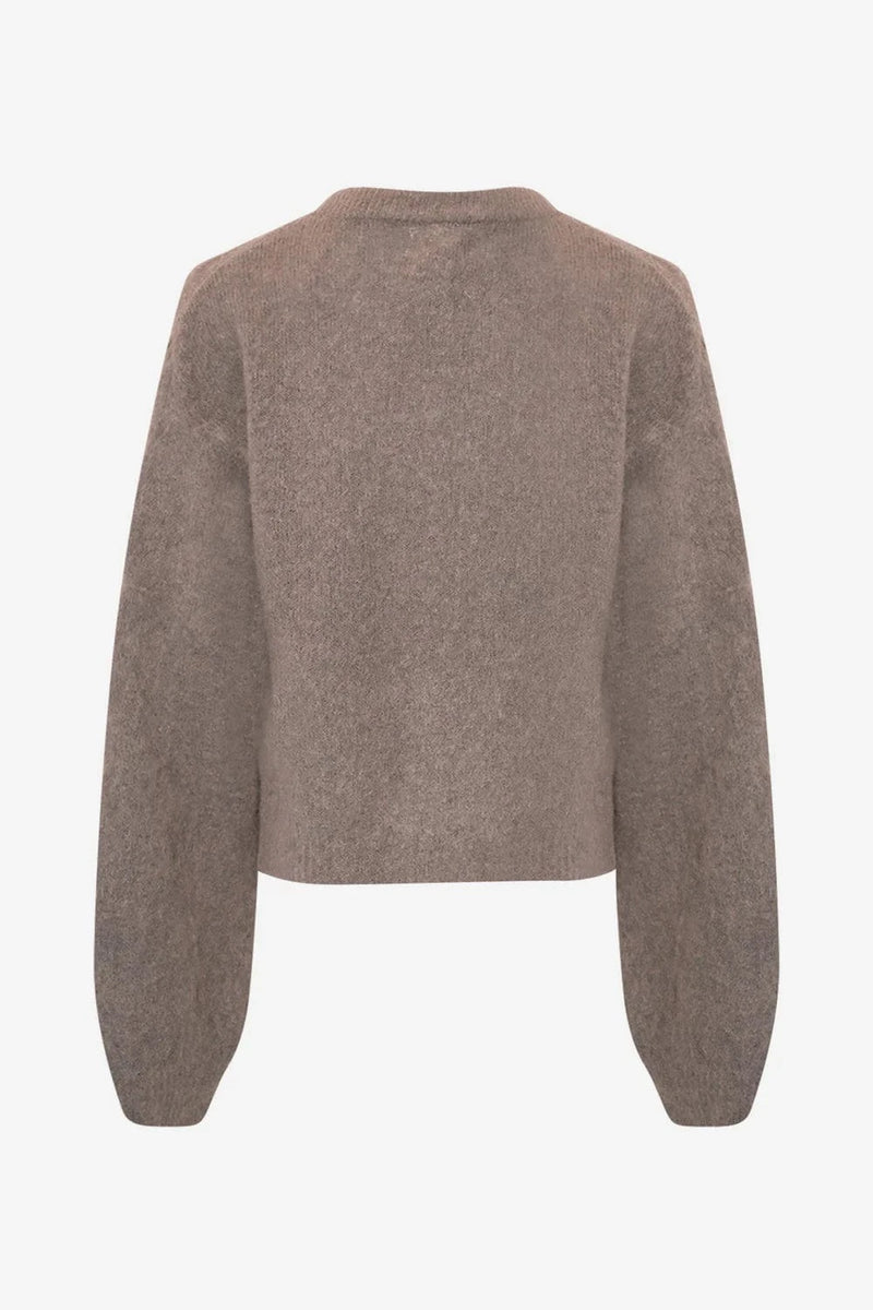 Noella Kea Knit Cardigan - Coffee