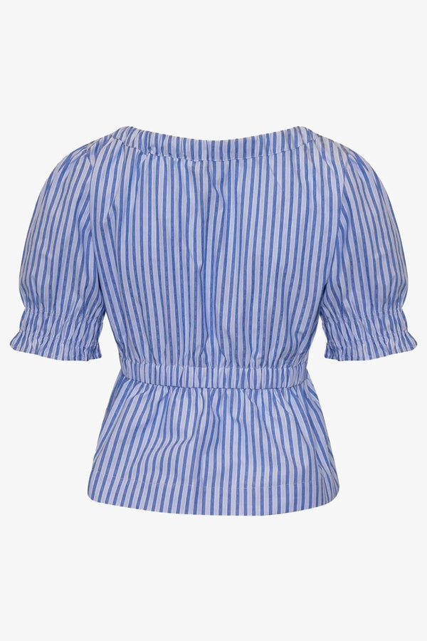 Noella Karenza Blouse - Blue Stripe