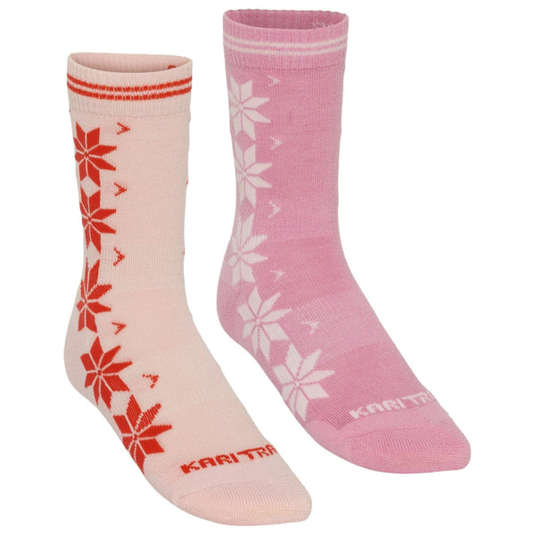 Kari Traa Vinst Wool Sock 2 Pk - Gum