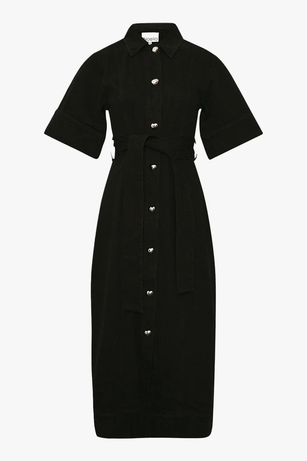 Noella Keisley Dress - Black Wash