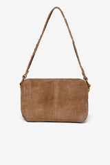 Noella Kendra Bag Real Suede W. Gold - Taupe