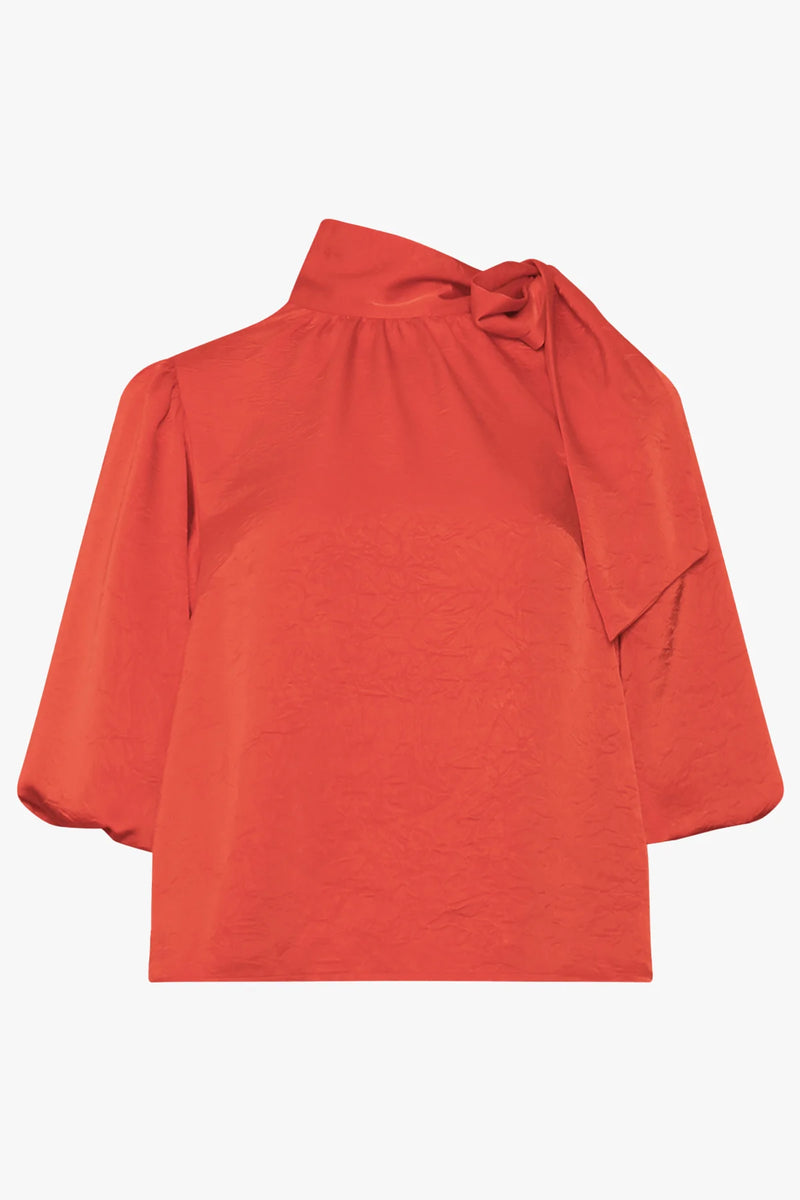 Noella Kesha Blouse - Tomato Red