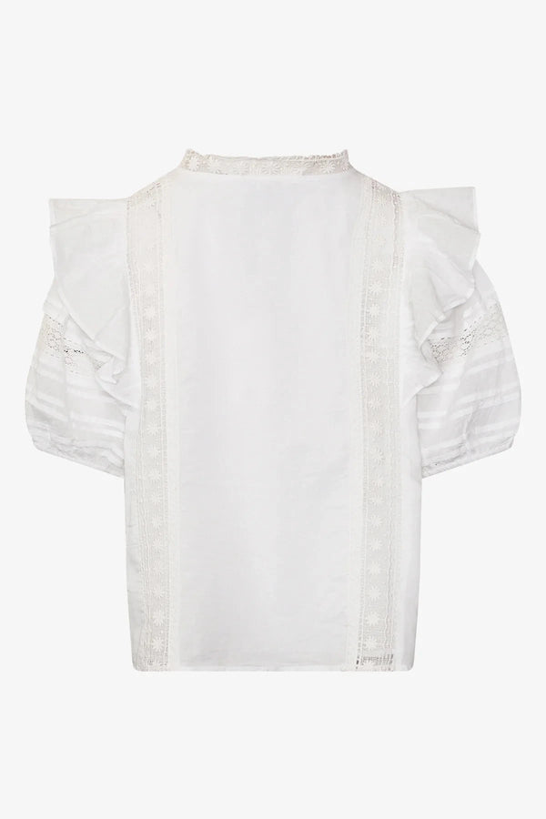 Noella Keshondra Blouse - White