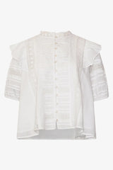 Noella Keshondra Blouse - White