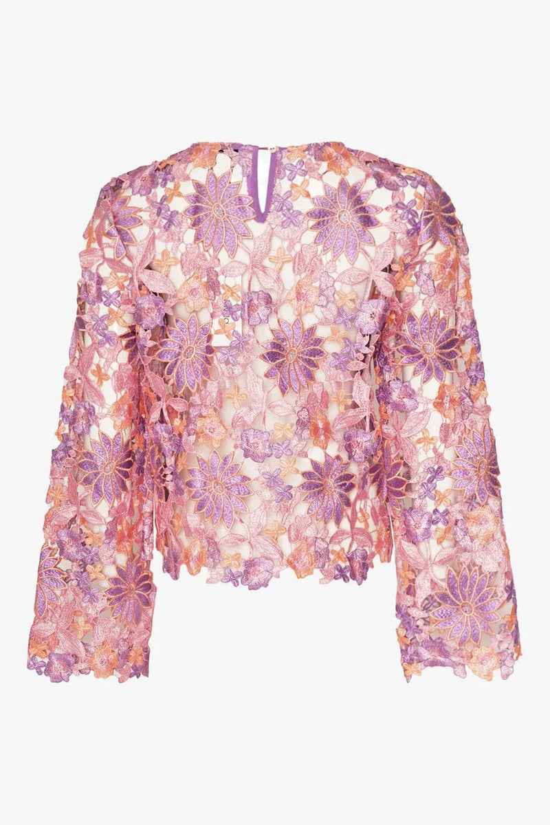 Noella Kezzie Blouse - Lilac Mix